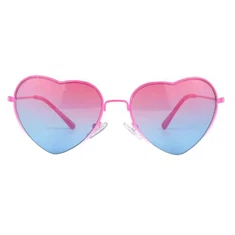 عینک آفتابی قلب فلزی برای کودکان