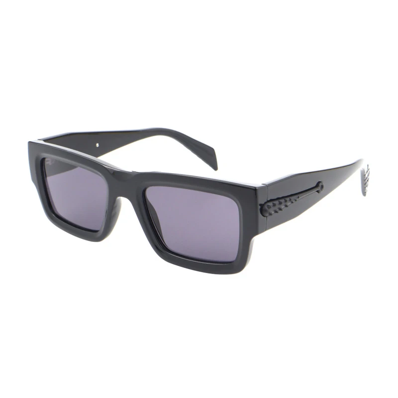 Viking Spikes Retro Rectangle Fashionable Sunglasses 490733 4